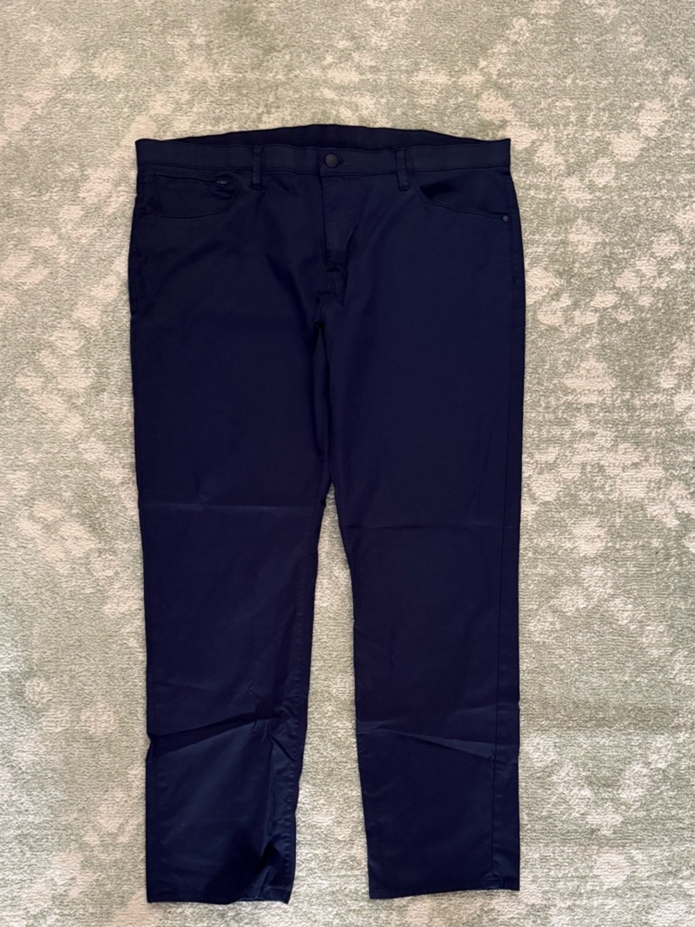 Weatherproof Men's Dark Navy Straight Pants